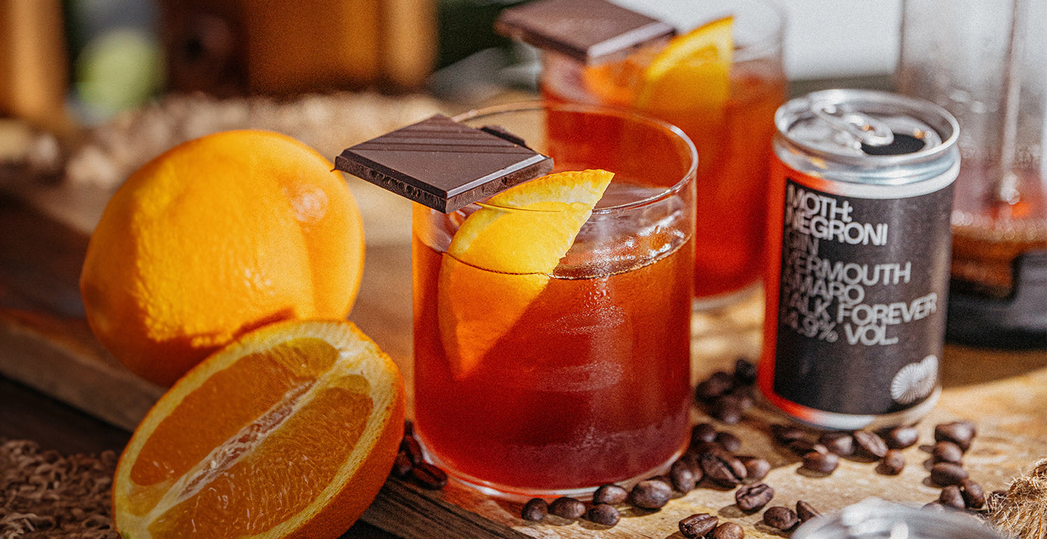 MOTH HACKS: RED EYE NEGRONI