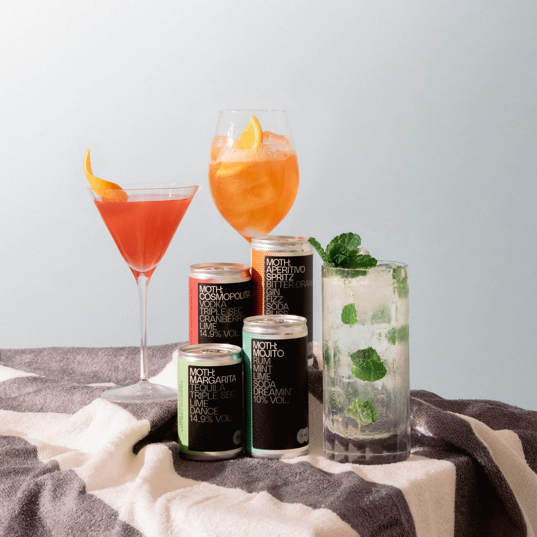 Moth Cocktaisl MOTH B-Corp: The Most Delicious Cocktails in a Can