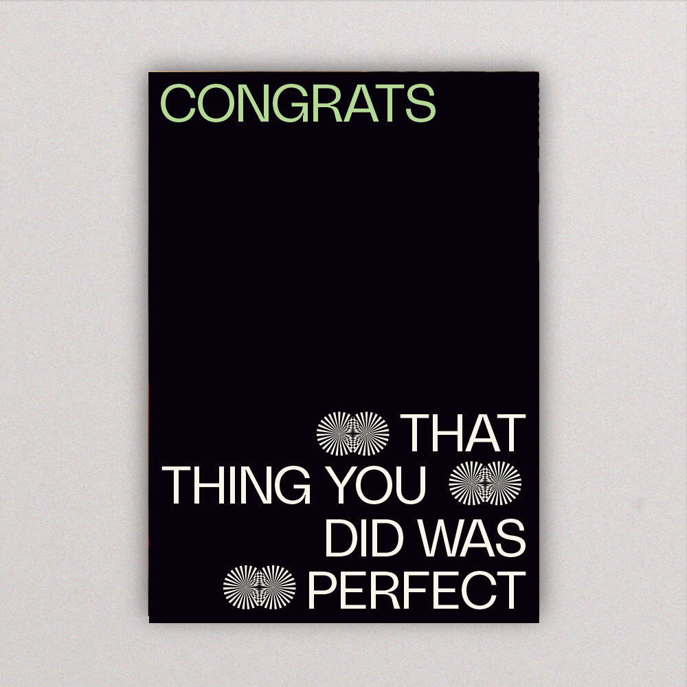 Congrats Note