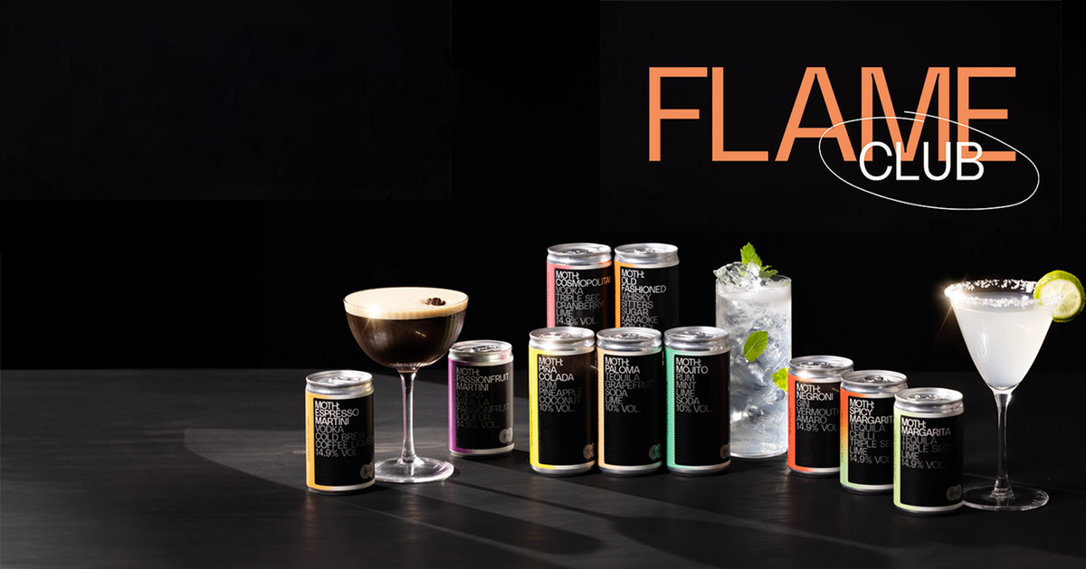 Moth Cocktaisl MOTH B-Corp: The Most Delicious Cocktails in a Can