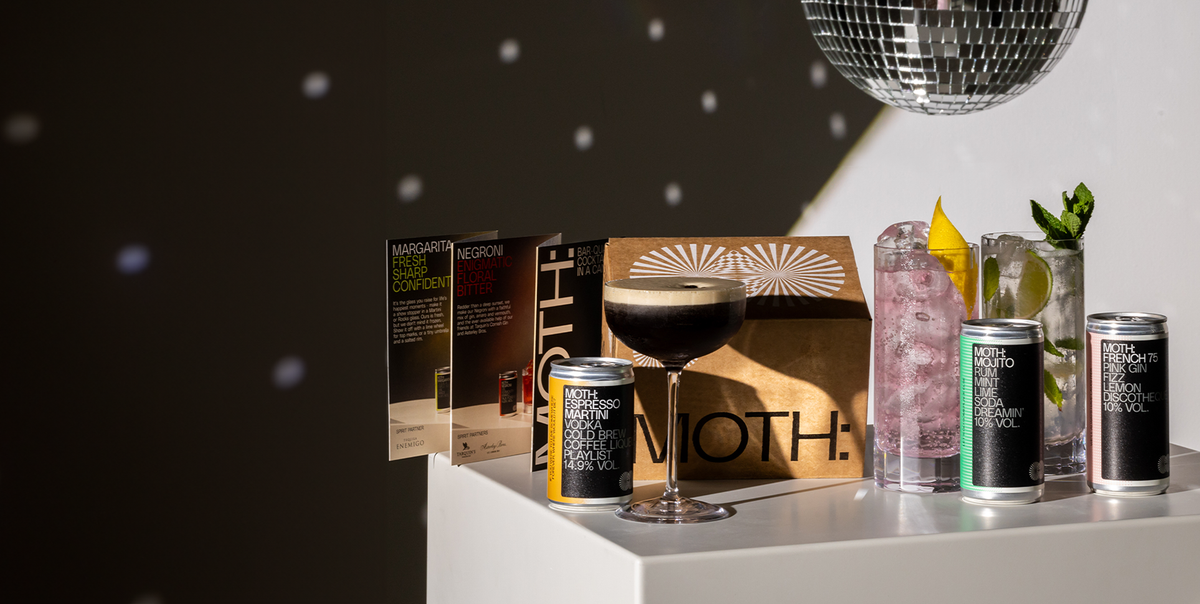 Moth Cocktaisl MOTH Drinks - The Best Cocktails in a Can