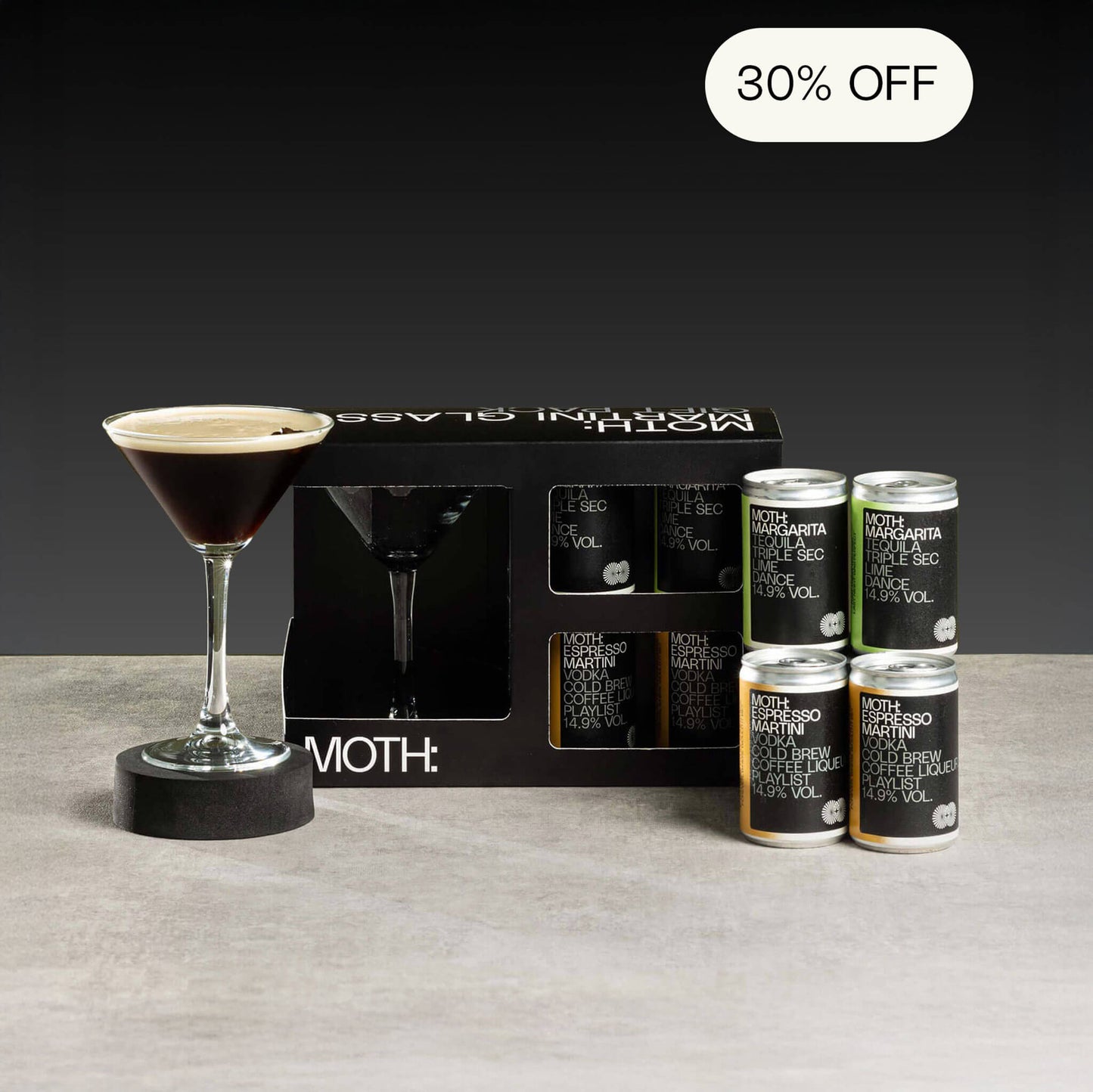 Martini Glass Gift Pack