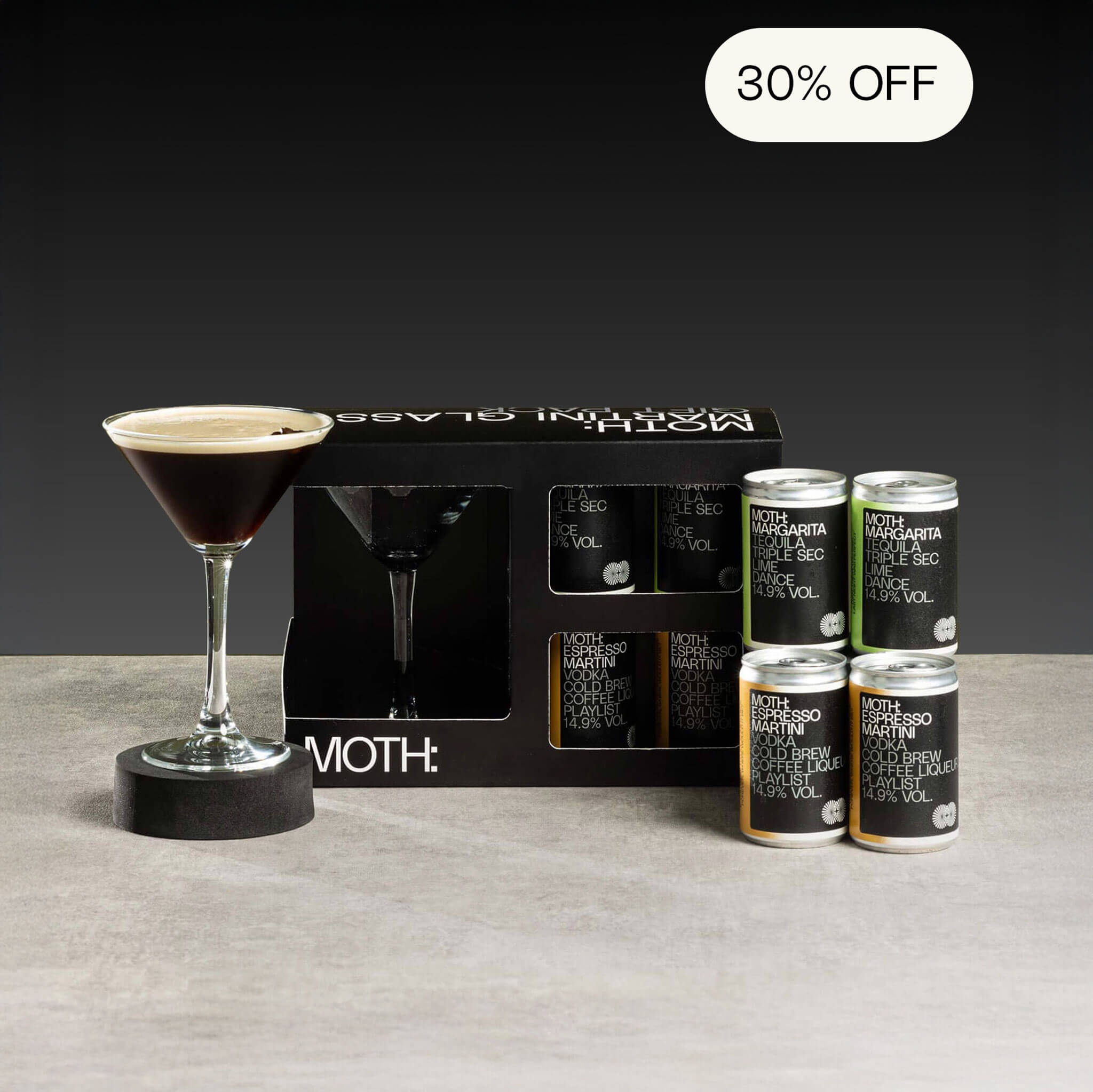 Martini Glass Gift Pack