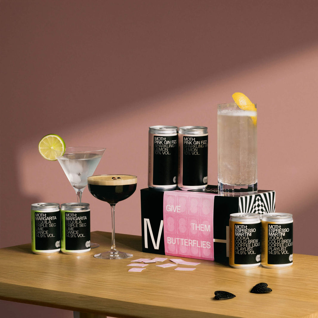 Moth Cocktaisl MOTH B-Corp: The Most Delicious Cocktails in a Can