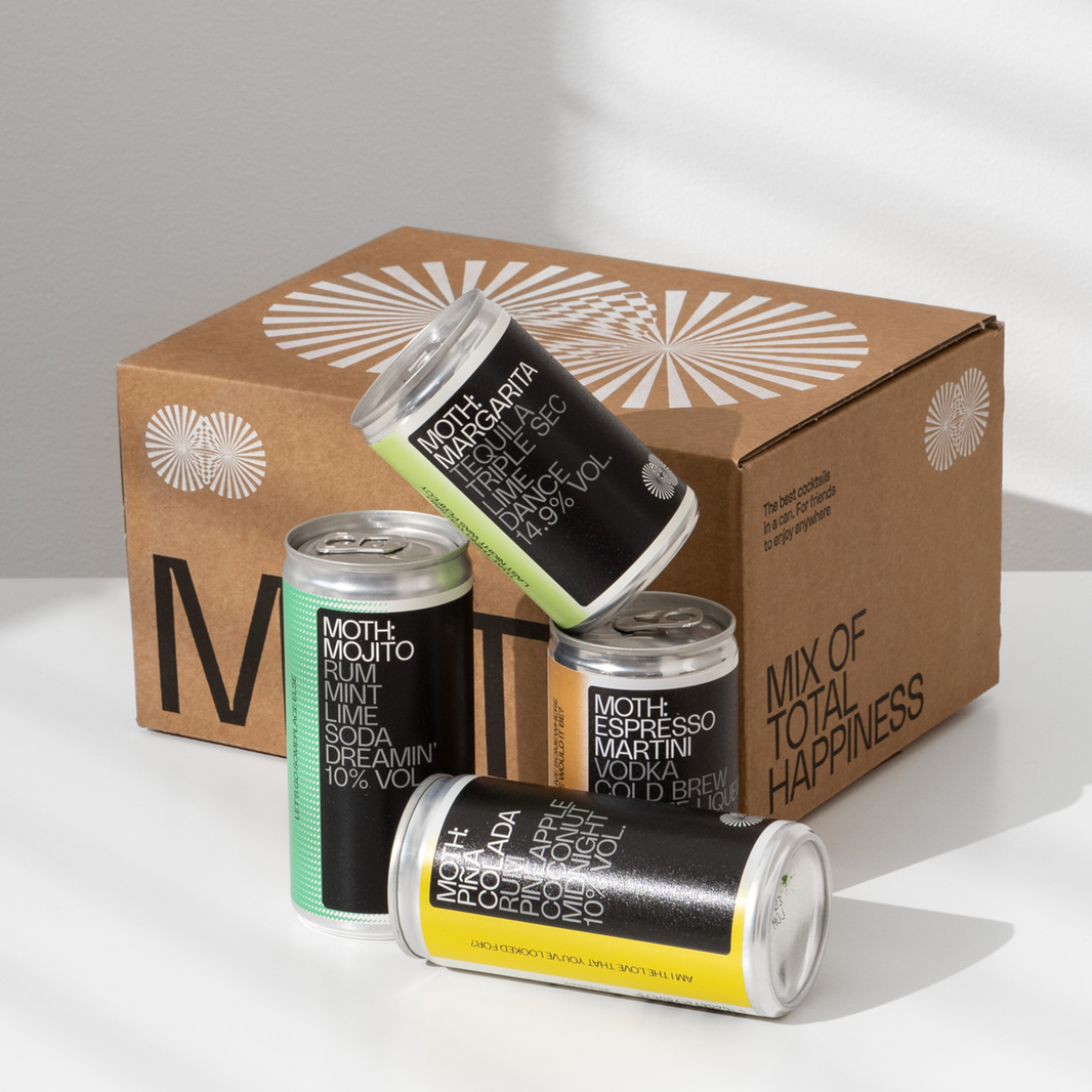 Moth Cocktaisl MOTH B-Corp: The Most Delicious Cocktails in a Can